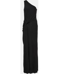 Tom Ford - Gathered Crepe Jersey Maxi Dress - Lyst