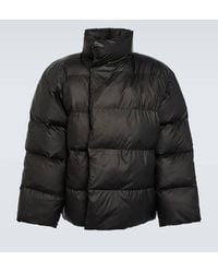 Balenciaga - Wrap Quilted Down Jacket - Lyst