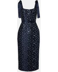 Markarian - Acacia Floral Brocade Corset Dress - Lyst