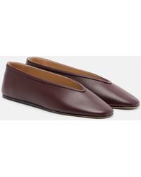 Le Monde Beryl - Luna Leather Ballet Flats - Lyst