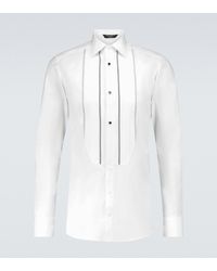 Dolce & Gabbana Exklusiv bei Mytheresa – Hemd aus Baumwolle - Weiß