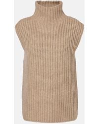 The Row - Ilena Cashmere And Silk Top - Lyst
