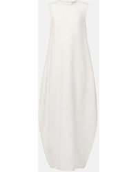 Rohe - Vestido Largo En Mezcla De Seda - Lyst