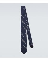Givenchy - Shadow Silk Tie - Lyst