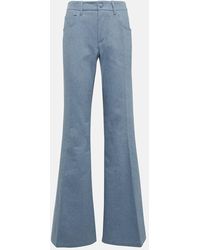 Gabriela Hearst - High-Rise Flared Jeans - Lyst