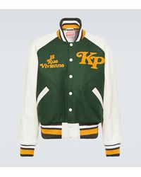 KENZO - X Verdy Wool-blend Varsity Jacket - Lyst