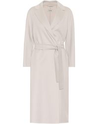 Max Mara Esturia Virgin Wool Coat - Natural