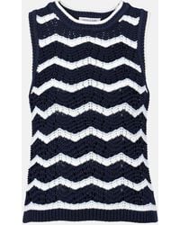 Veronica Beard - Cropped Jerrel Knit Tank - Lyst