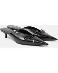 Balenciaga - Knife Bow 40Mm Mules - Lyst