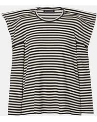 Junya Watanabe - Top Aus Baumwolle Und Wolle - Lyst
