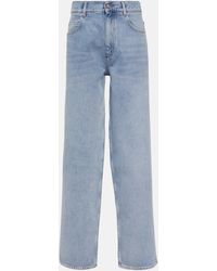 Isabel Marant - High-rise Straight Jeans - Lyst