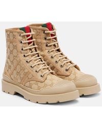 Gucci - Boot With Web - Lyst