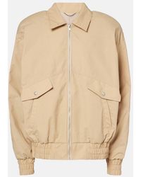 Magda Butrym - Oversized Cotton-Blend Bomber Jacket - Lyst