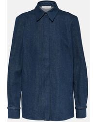 Gabriela Hearst - Cruz Denim Shirt - Lyst