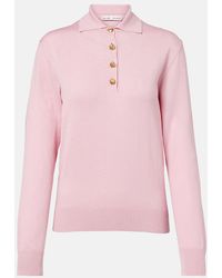 Blazé Milano - Alegria Silk And Cotton Polo Sweater - Lyst