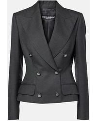 Dolce & Gabbana - Wool Blazer - Lyst