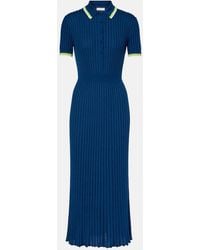 Gabriela Hearst - Eyot Cashmere And Silk Midi Dress - Lyst