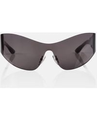 Balenciaga - Mono Mask Sunglasses - Lyst