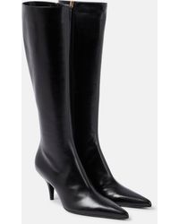 The Row - Sling Leather Knee Boots - Lyst