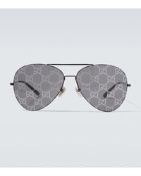 Gucci - Aviator-Sonnenbrille Gg - Lyst