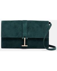 Tom Ford - Kara Mini Suede Crossbody Bag - Lyst