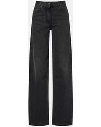 The Row - Clair High-Rise Straight Jeans - Lyst