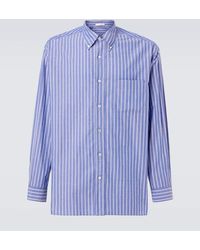 The Row - Camisa Bresson En Popelin De Algodon A Rayas - Lyst
