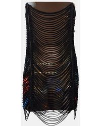 Jean Paul Gaultier - X Shayne Oliver Printed Minidress - Lyst