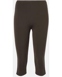 TOTEME - Jersey Capri Pants - Lyst