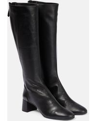 Aquazzura - Saint Honore' 50 Leather Knee-high Boots - Lyst