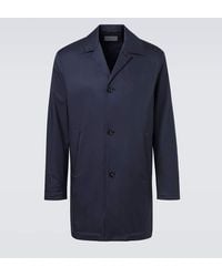 Canali - Single-Breasted Car Coat - Lyst