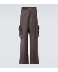 Winnie New York - Gabriel Wool-Blend Cargo Pants - Lyst
