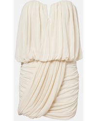 Isabel Marant - Adeli Draped Jersey Corset Dress - Lyst