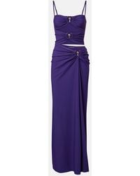 Christopher Esber - Cutout Ruched Maxi Dress - Lyst