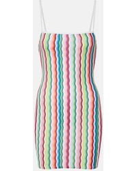Missoni - Minikleid Aus Frottee - Lyst