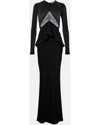 Christopher Esber - Robe Endrey Disconnect Mit Spitze - Lyst