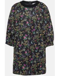 Max Mara - Billy Floral Jersey Minidress - Lyst