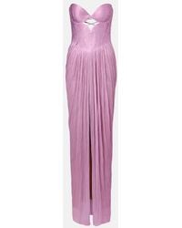 Maria Lucia Hohan - Stephanie Silk Tulle Bustier Gown - Lyst