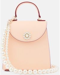 Simone Rocha - Valentine Mini Embellished Leather Shoulder Bag - Lyst
