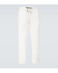 Orlebar Brown - Sonoran Linen-Blend Straight Pants - Lyst