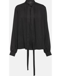 Givenchy - 4g Silk Blouse - Lyst