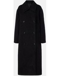 TOTEME - Shield Double-Breasted Wool-Blend Coat - Lyst