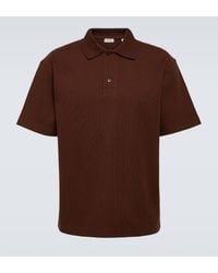 Burberry - Ekd Cotton Polo Shirt - Lyst