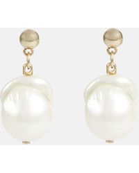Chloé Darcey Pearl Earrings - White