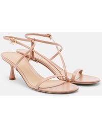 Gianvito Rossi - Ascent Leather Sandals - Lyst