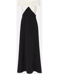 Roland Mouret - Off-Shoulder Cady Maxi Dress - Lyst