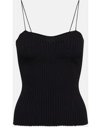 KHAITE - Ziggy Ribbed Top - Lyst