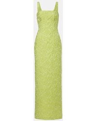Emilia Wickstead - Micheline Floral Cloque Gown - Lyst