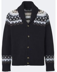 arch4 - Mr Frostvale Fair Isle Cashmere Cardigan - Lyst