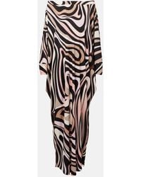 PUCCI - Marmo Printed Off-Shoulder Beach Cover-Up - Lyst